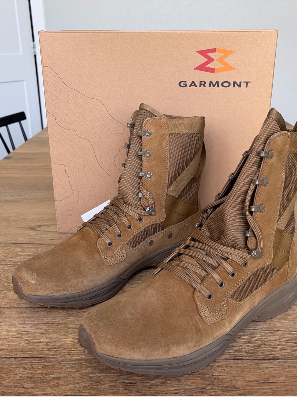 14 Mens GARMONT 002583 T 8 NFS 670 REGULAR 8" LIGHTWEIGHT BOOTS COYOTE BROWN